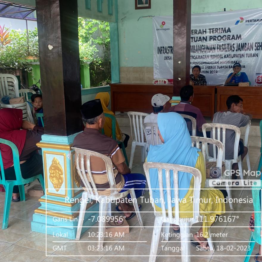 Penyerahan Bantuan Rehab RTLH dan Pembangunan Jamban Sehat dari Pertamina PHE